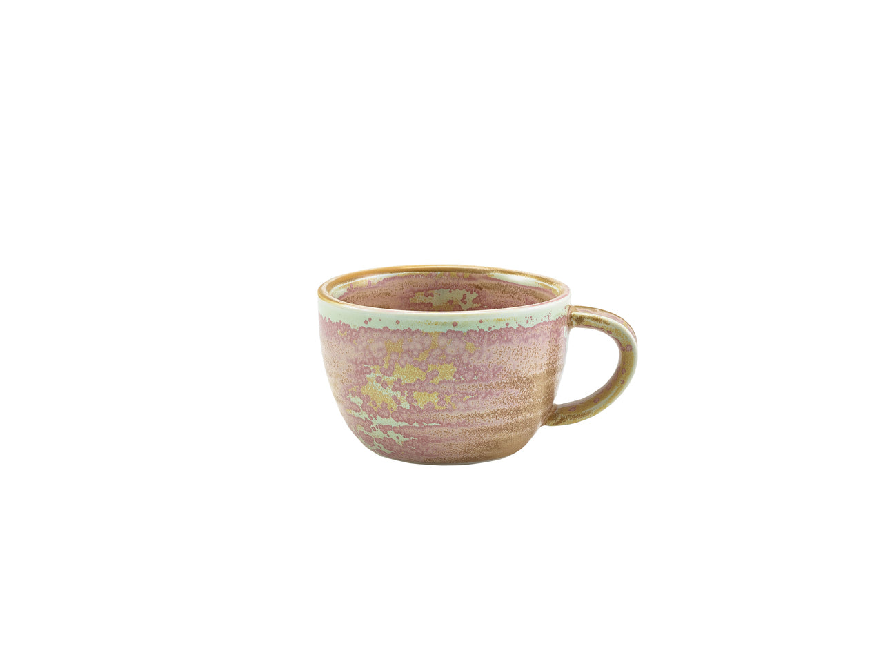 Terra Porcelain Rose Coffee Cup 28.5cl/10oz 6 Pack