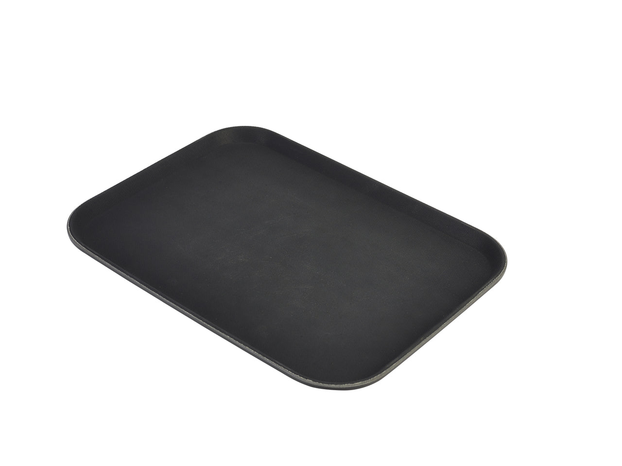 Gengrip 12" x 16" Rect. Non-Slip Tray Black