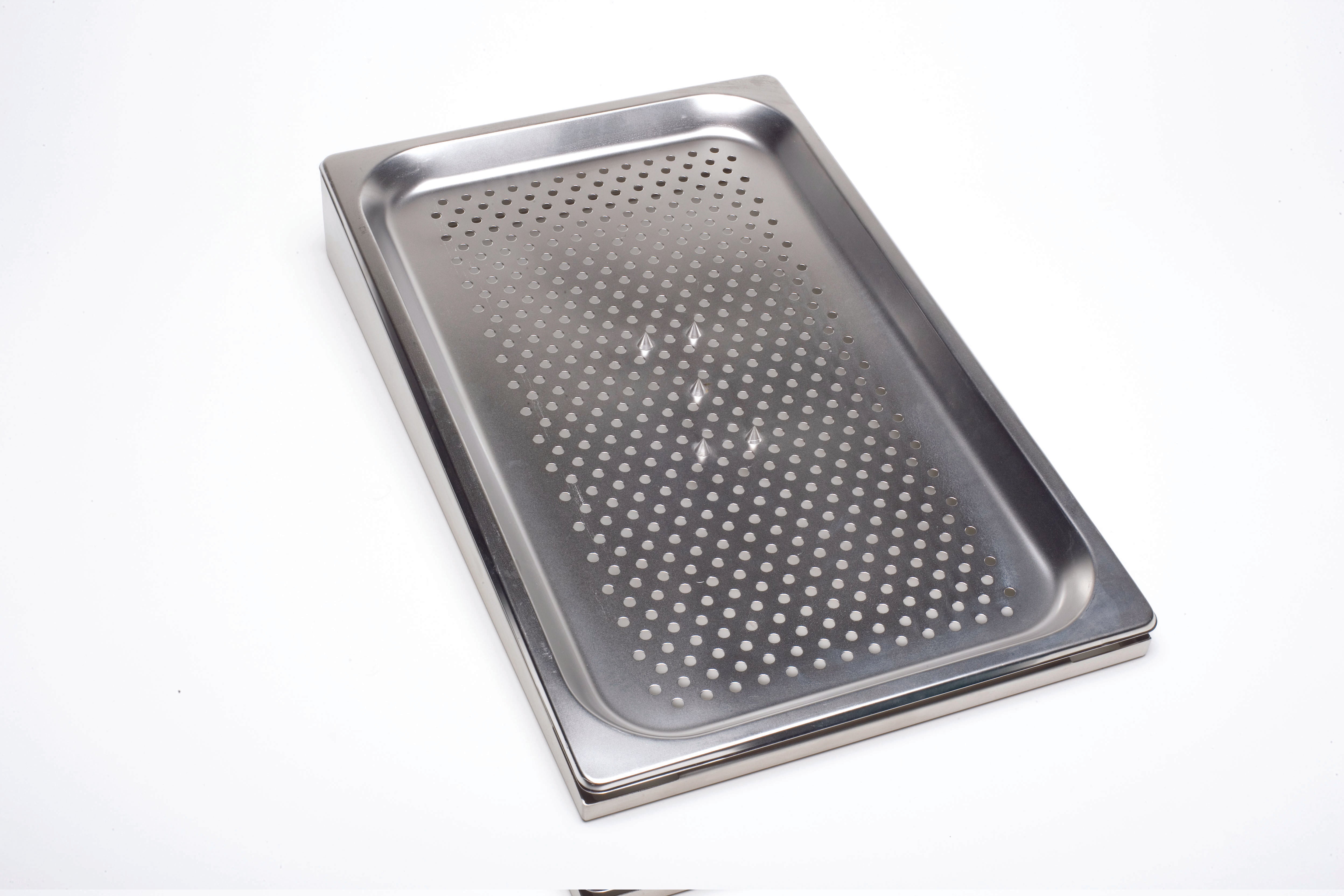 St/St Gastronorm  1/1- 5 Spike Meat Dish 25mm