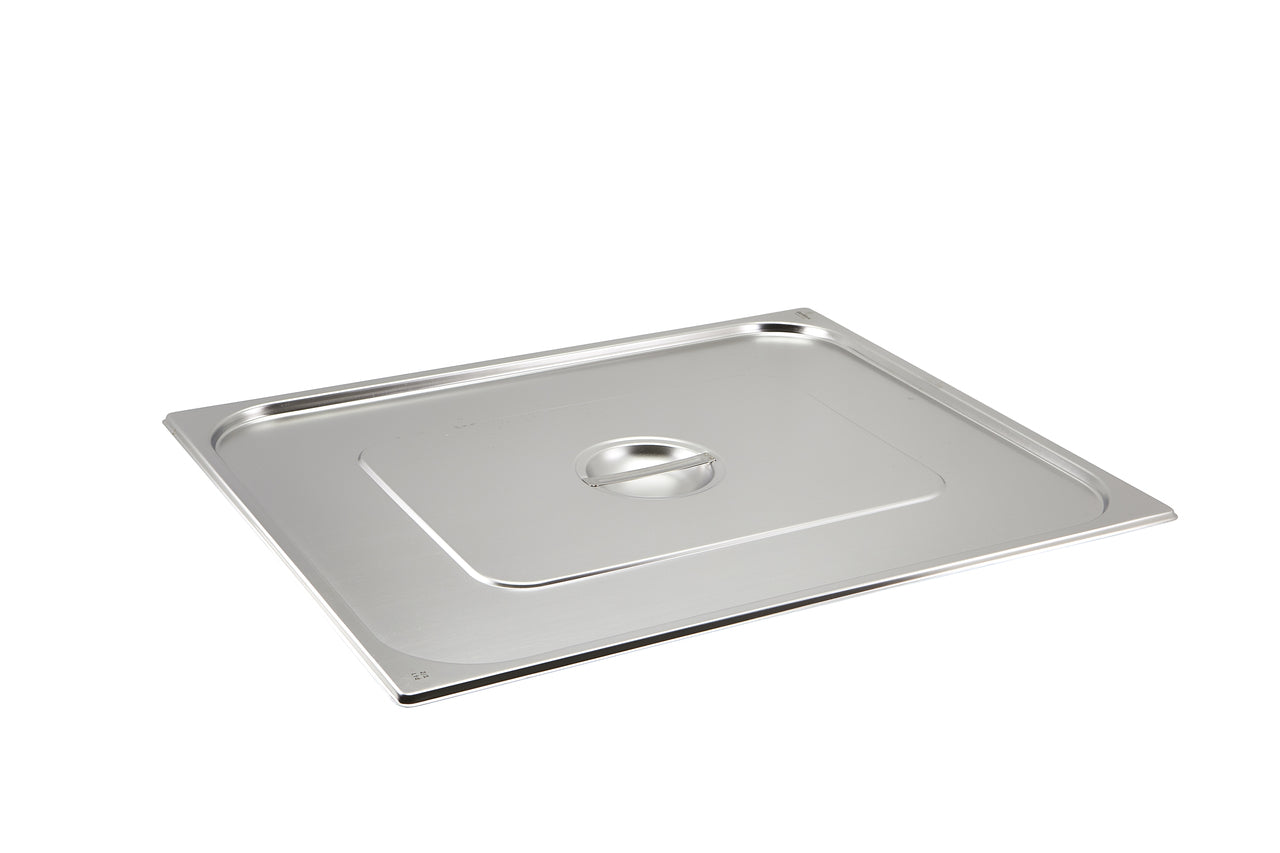 St/St Gastronorm Pan Lid 2/1