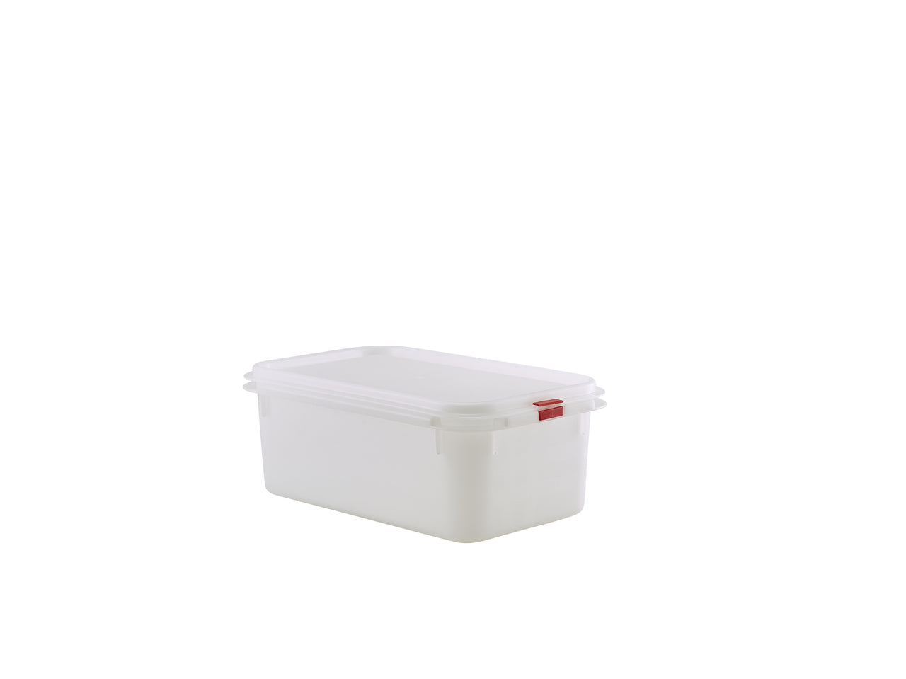 GenWare Polypropylene Container GN 1/4 100mm 6 Pack