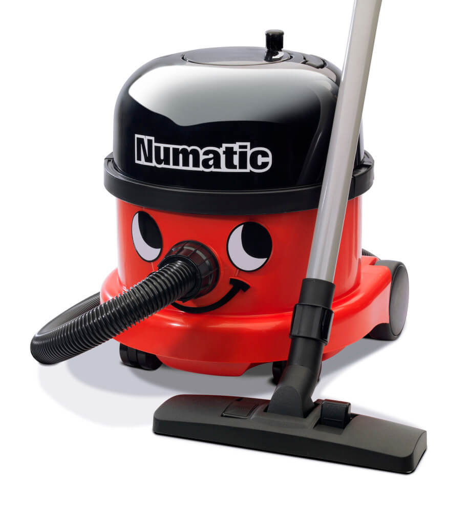 Numatic NRV240 Commercial Dry Henry Vacuum Cleaner Red and Black