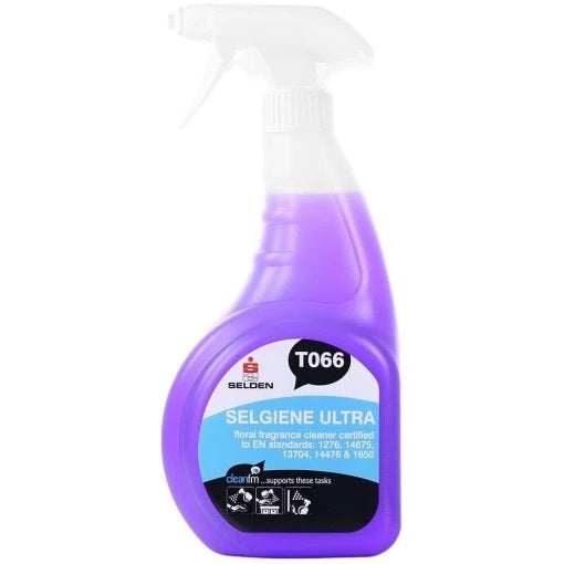 Selden T066 Selgiene Ultra Virucidal Cleaner 750ml 6 Pack