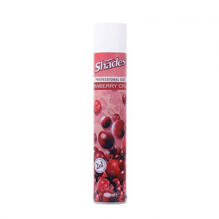 Shades Air Freshener Cranberry 400ml 12 Pack