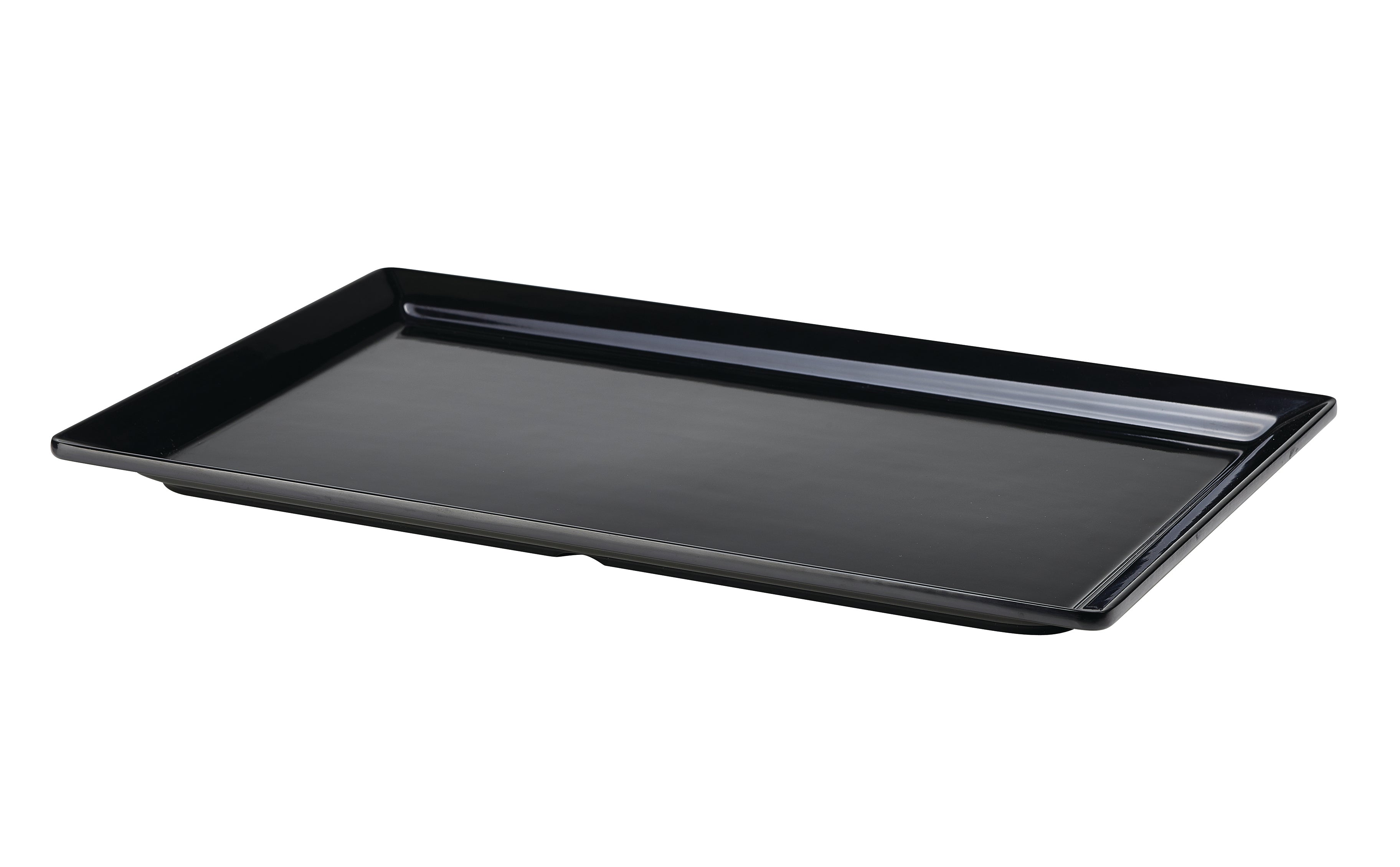 Black Melamine Platter GN 1/1 Size 53 X 32cm