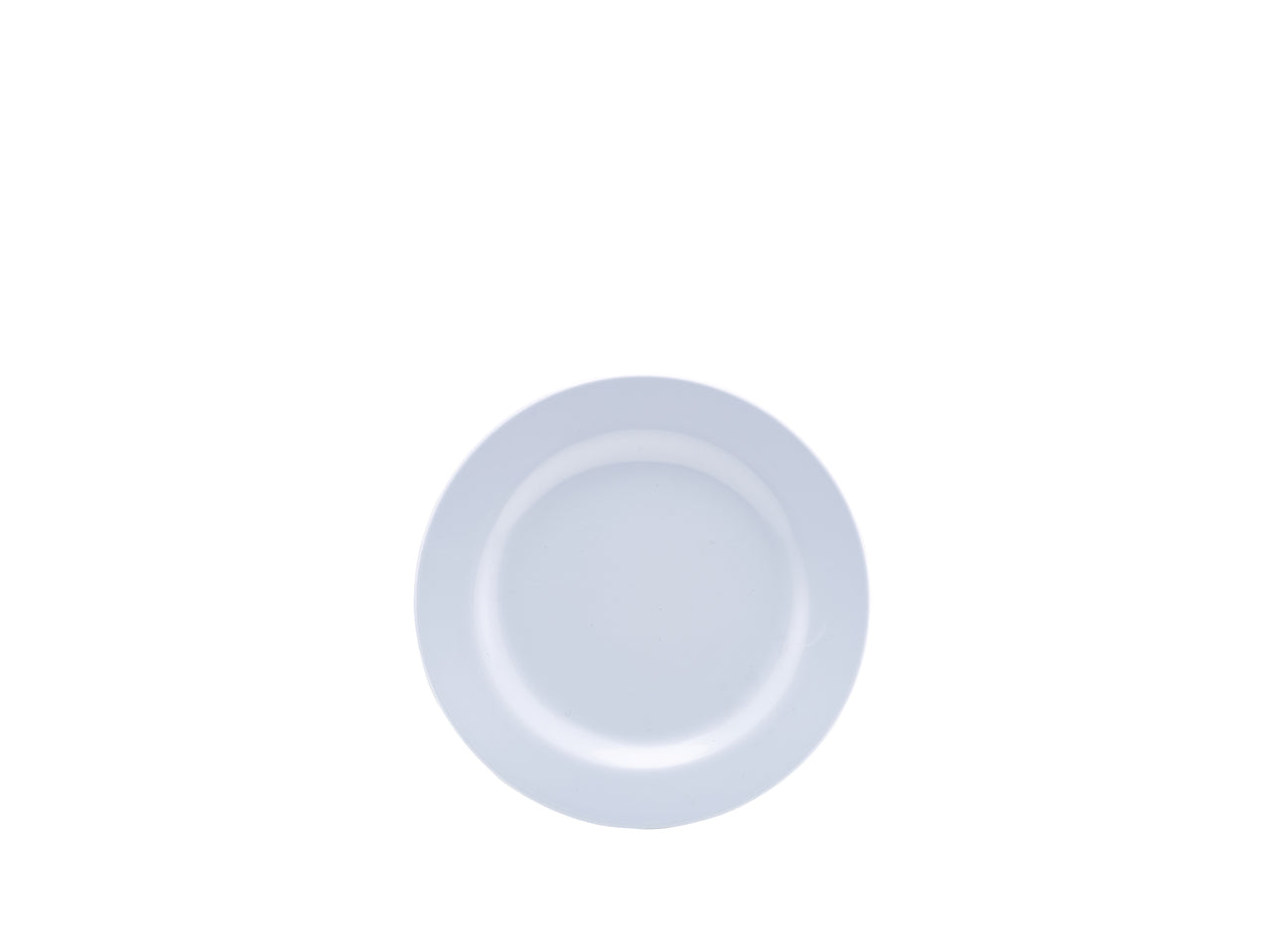 Genware 7" Melamine Plate White 12 Pack