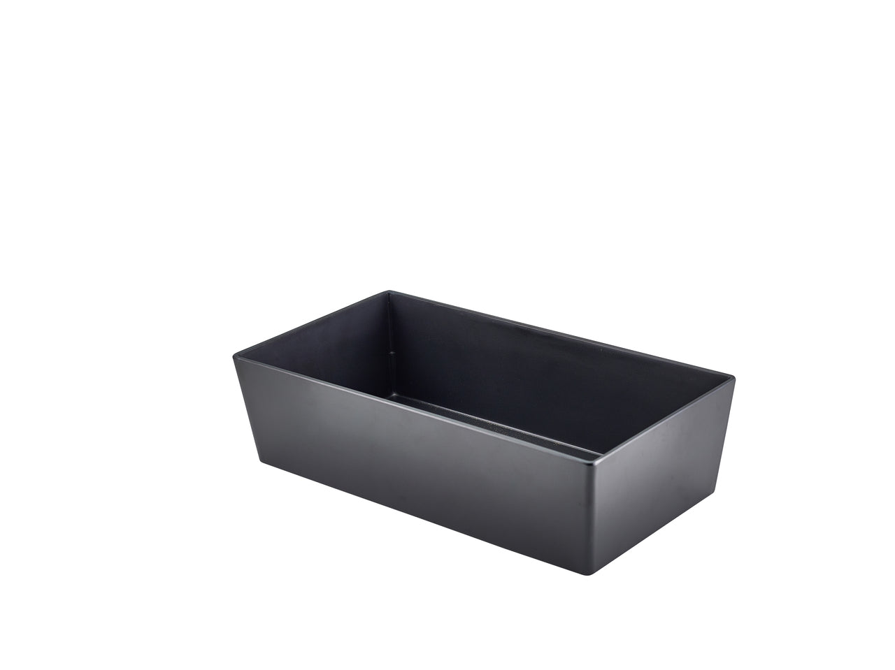 GenWare Matt Black Melamine Buffet Box GN1/3