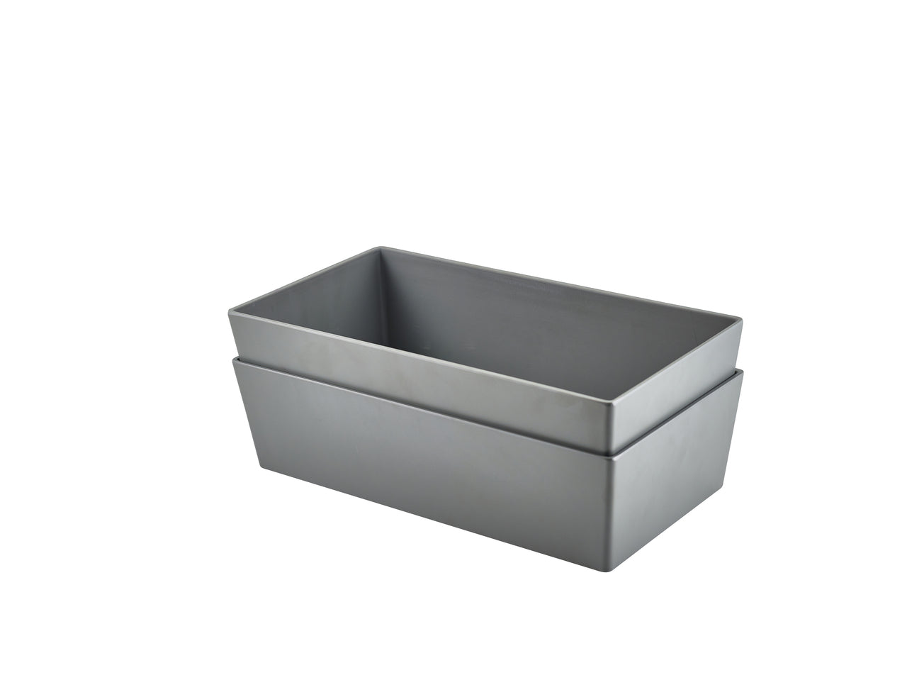 GenWare Matt Grey Melamine Buffet Box GN1/3