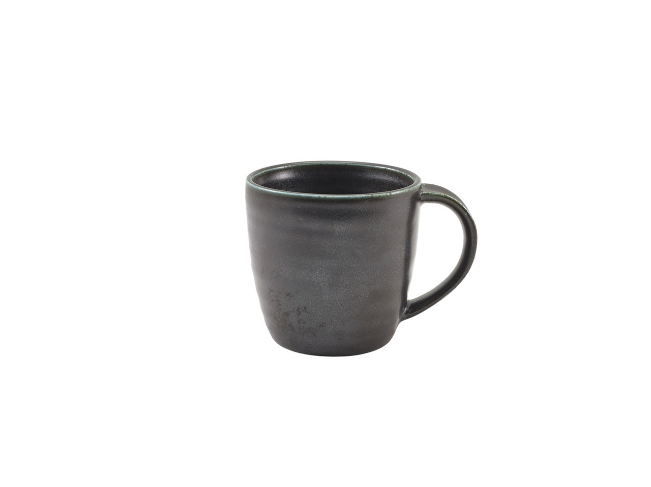 Terra Porcelain Black Mug 30cl/10.5oz 6 Pack