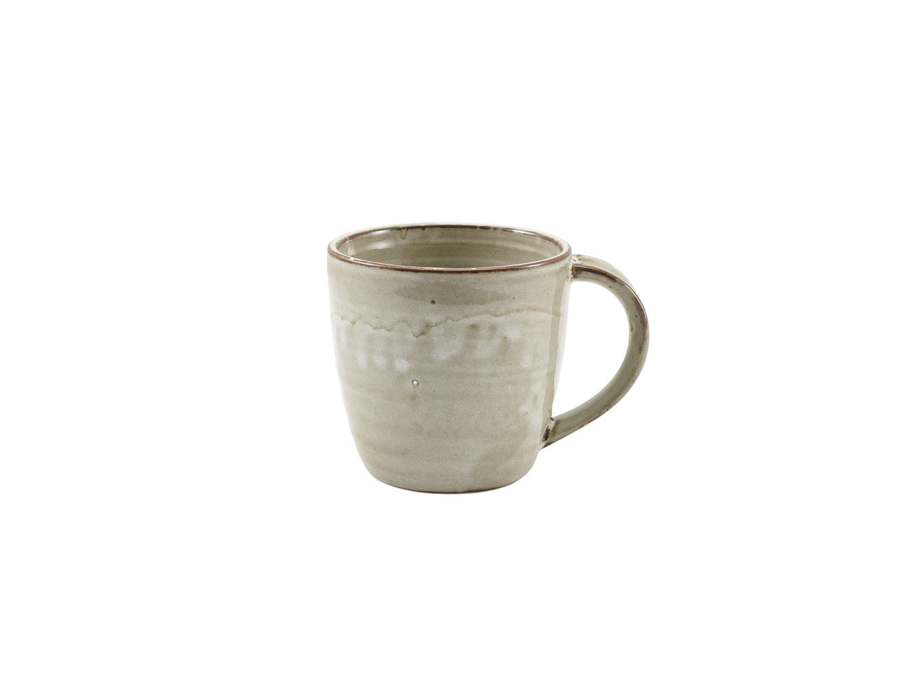 Terra Porcelain Grey Mug 30cl/10.5oz 6 Pack