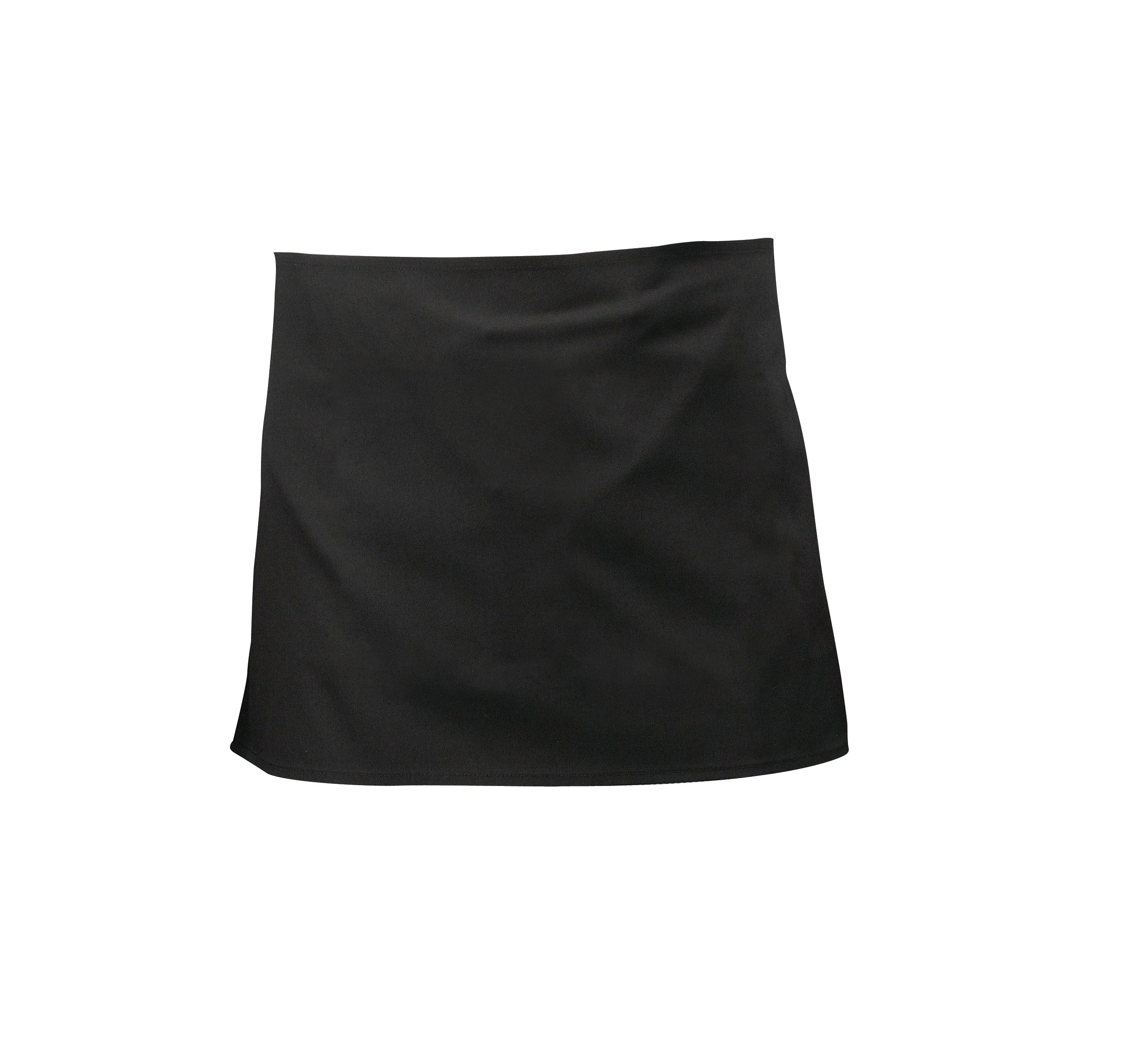 Black Short Apron 70cm x 37cm