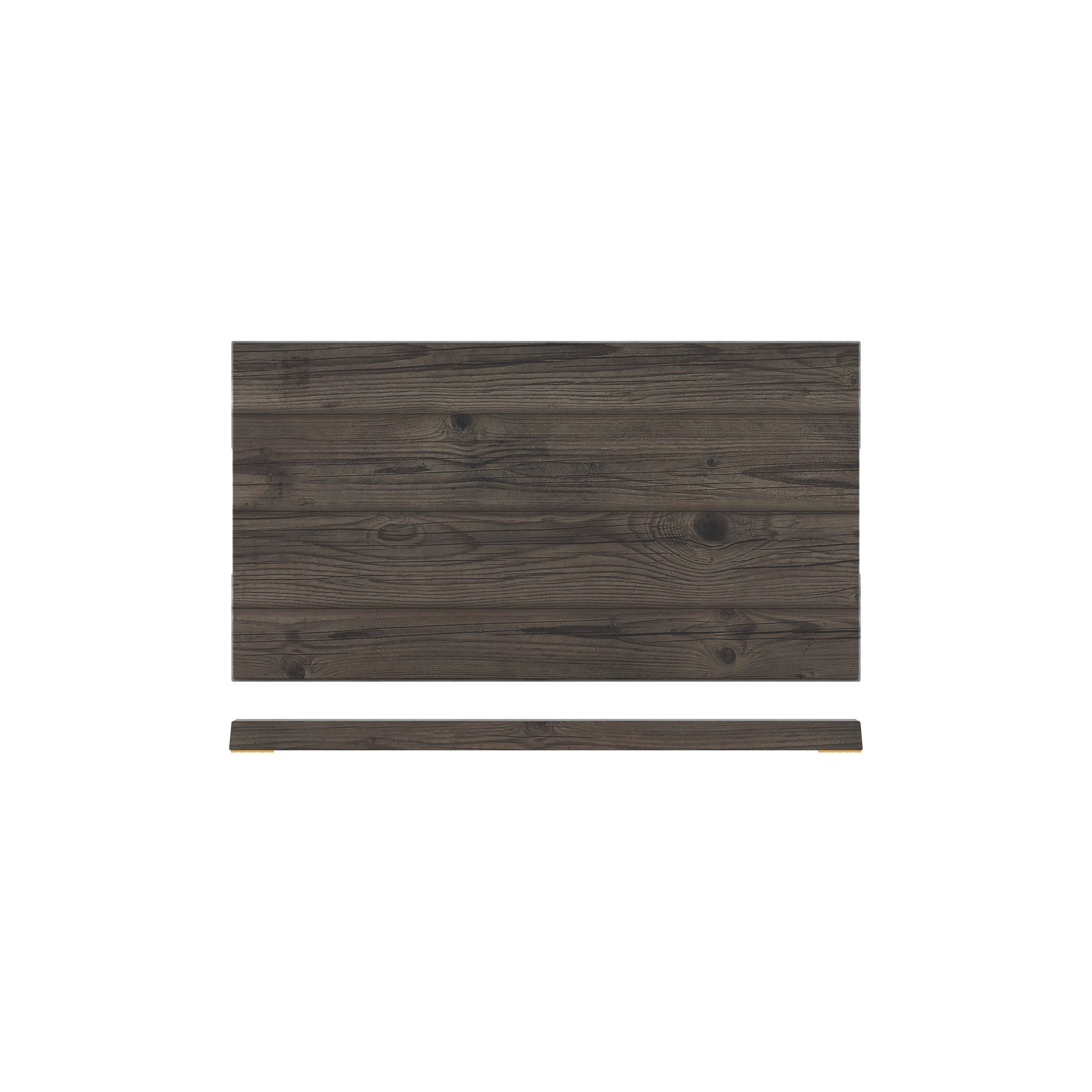 Oak/White New Haven Melamine GN1/3 Slab 32.5 x 17.6cm