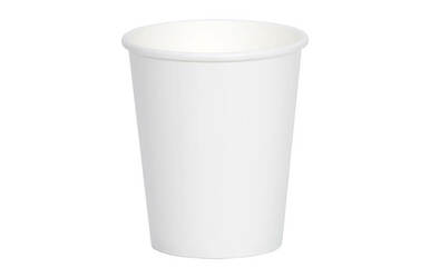 50 Pack Single Wall 8oz Coffee Cup White