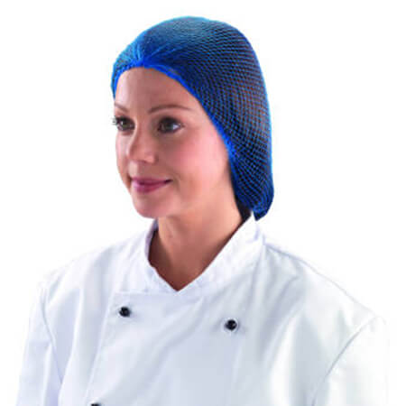 Blue Hair Net 48 Pack