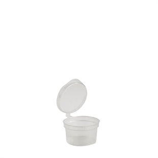 0.5oz Portion Pot With Hinged Lid 34 x 23mm 2000 Pack