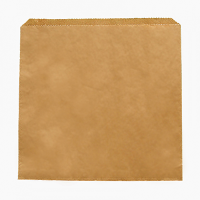 Disposable Kraft Paper Counter Bags 7 x 7 inches 1000 Pack