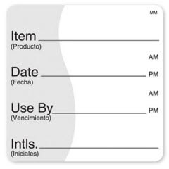 Use By Food Label 2 x 2 Inch 500 Pack