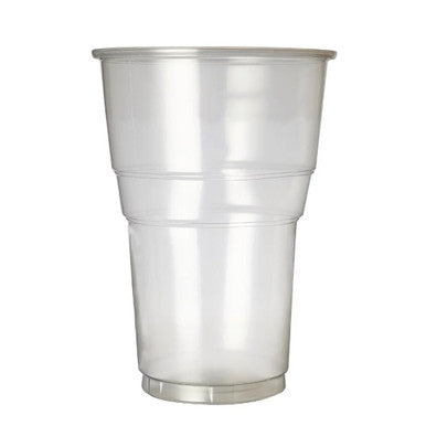 eGreen Flexy-Glass Recyclable Disposable Pint Glass to Brim CE Marked 568ml / 20oz 1000 Pack FG616C