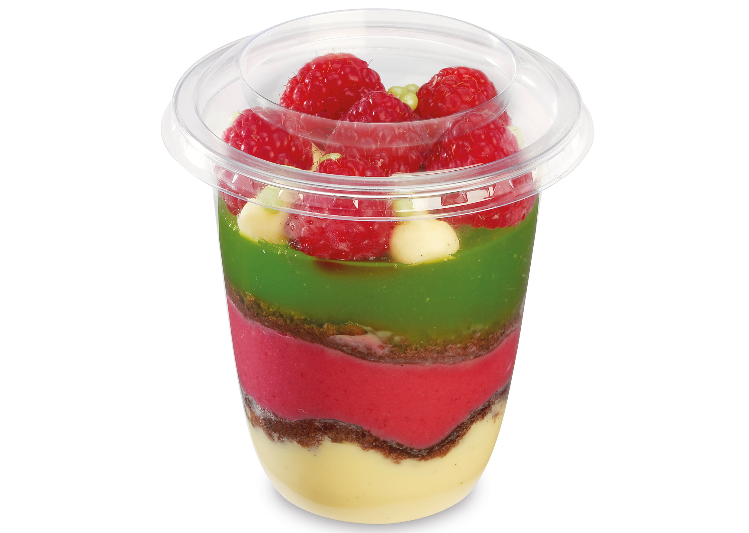 50 Pack Recyclable PET Dessert Pots Narrow 200ml 6.75oz 76 x 81mm