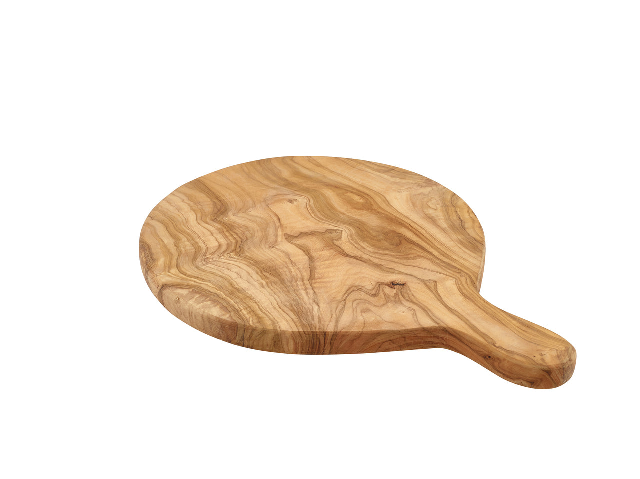 GenWare Olive Wood Round Paddle Board 26cm