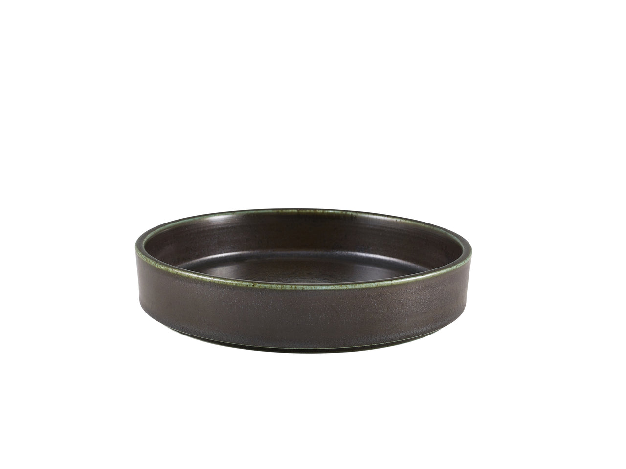 Terra Porcelain Black Presentation Bowl 20.5cm 6 Pack