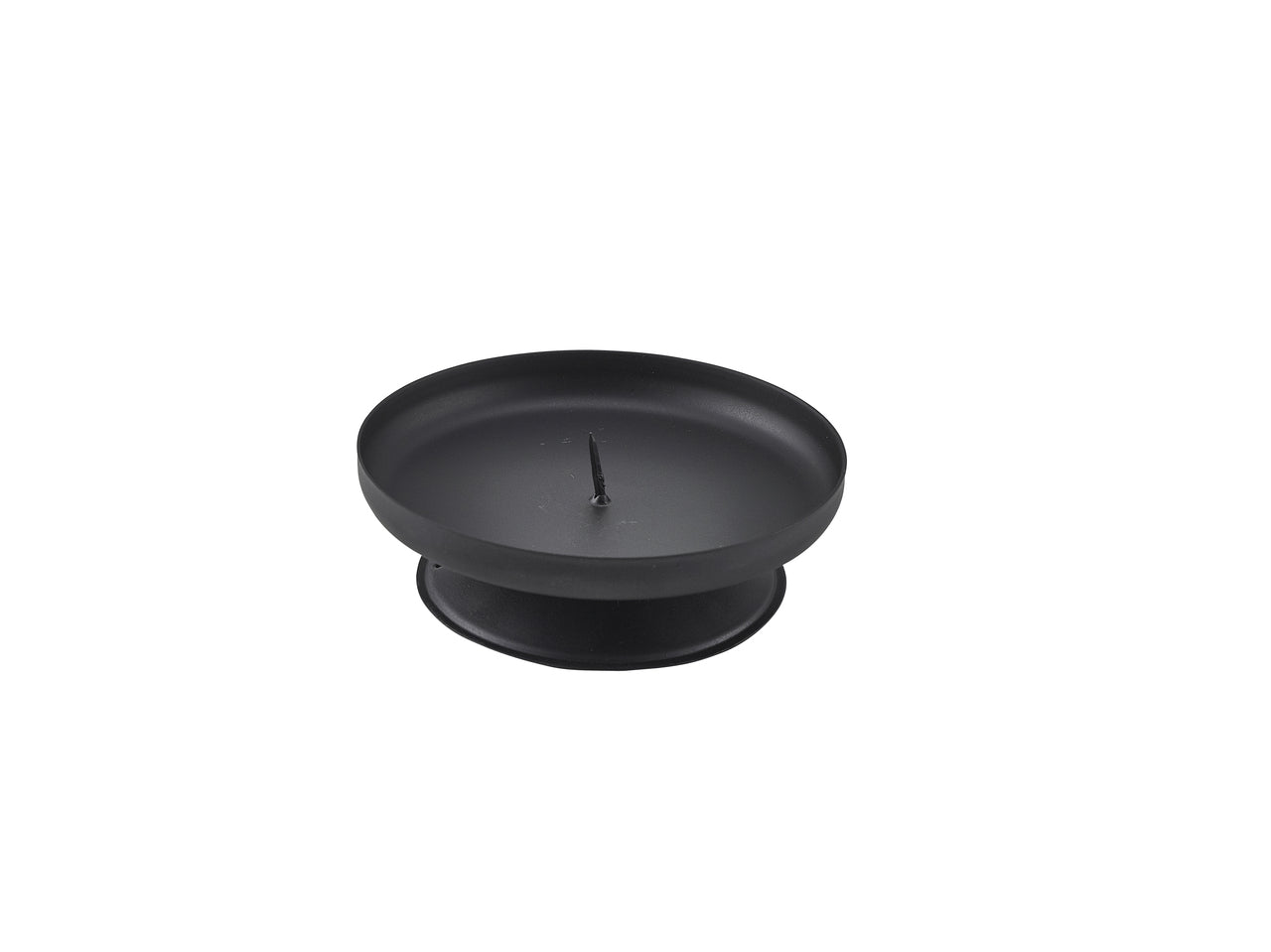 Pillar Candle Holder Black 90mm Dia 10 Pack