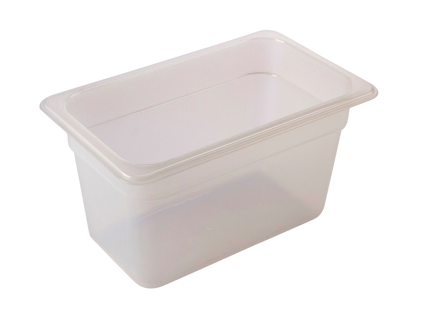 GN12-Polypropylene GN Pan 100mm Clear 6 Pack