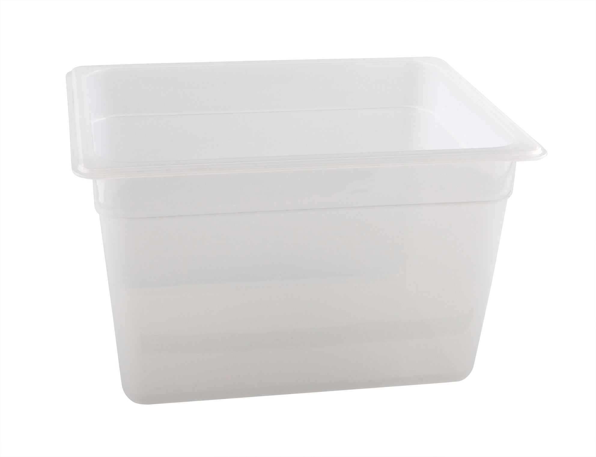 1/2 -Polypropylene GN Pan 200mm Clear 6 Pack