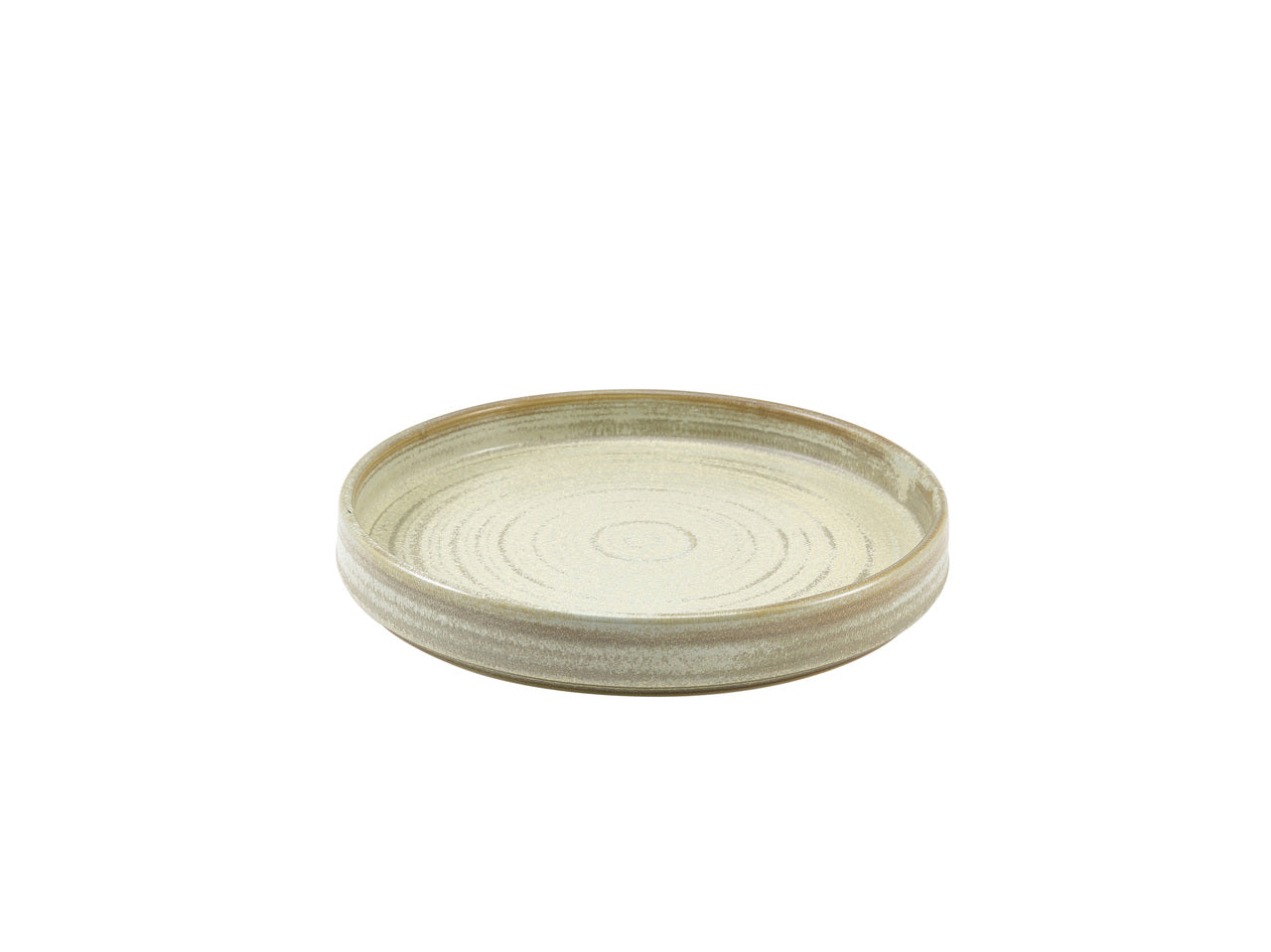 Terra Porcelain Matt Grey Presentation Plate 20.5cm 6 Pack