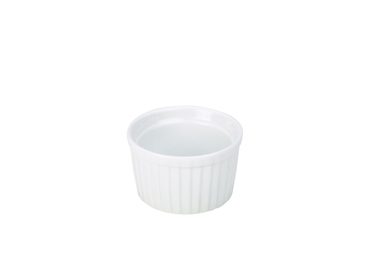 8cm Stacking Ramekin - White 12 Pack