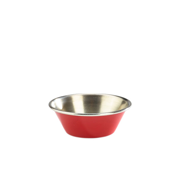 GenWare Red Stainless Steel Ramekin 43ml/1.5oz 24 Pack