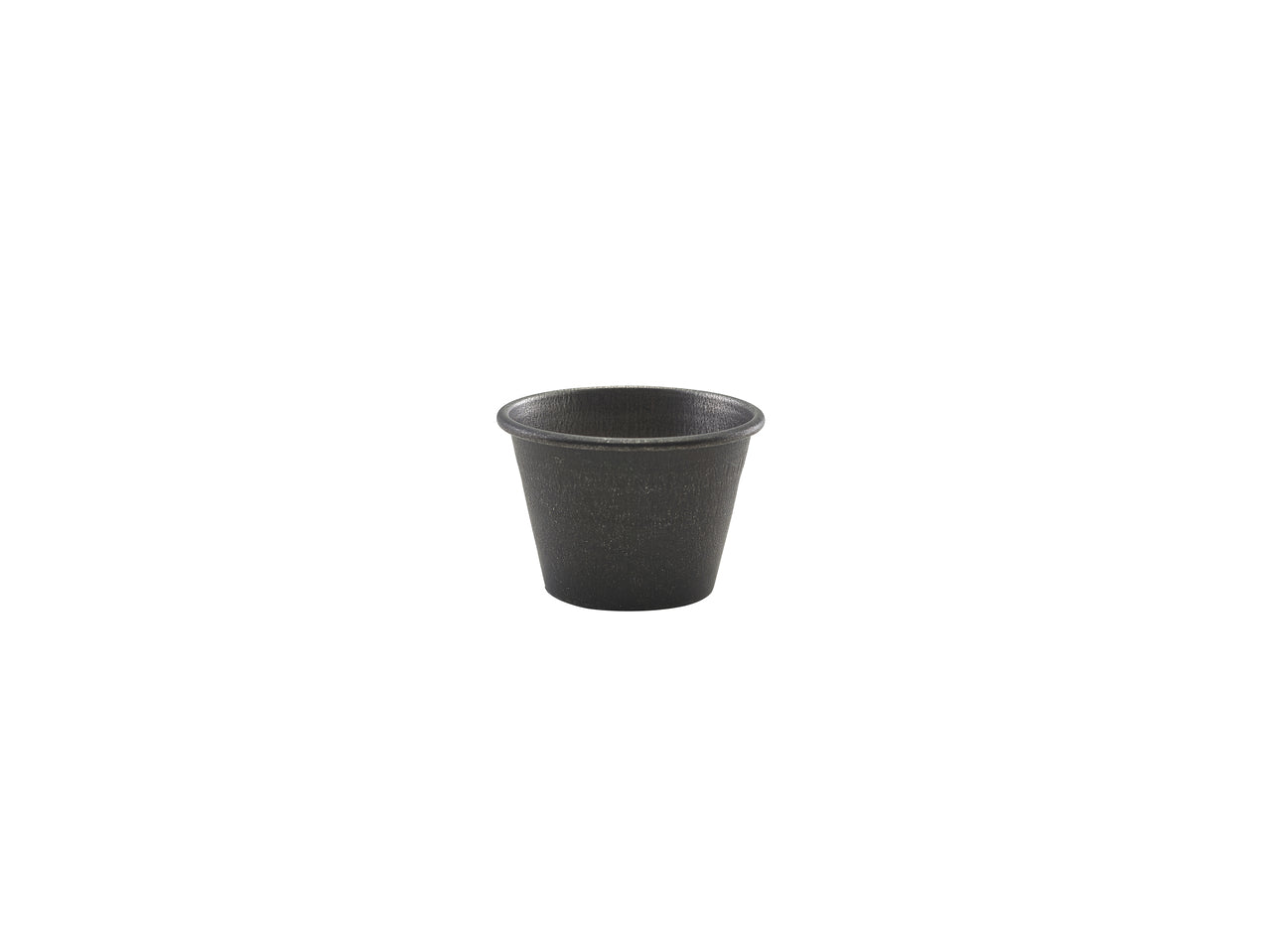 GenWare Black Vintage Steel Ramekin 71ml/2.5oz 24 Pack