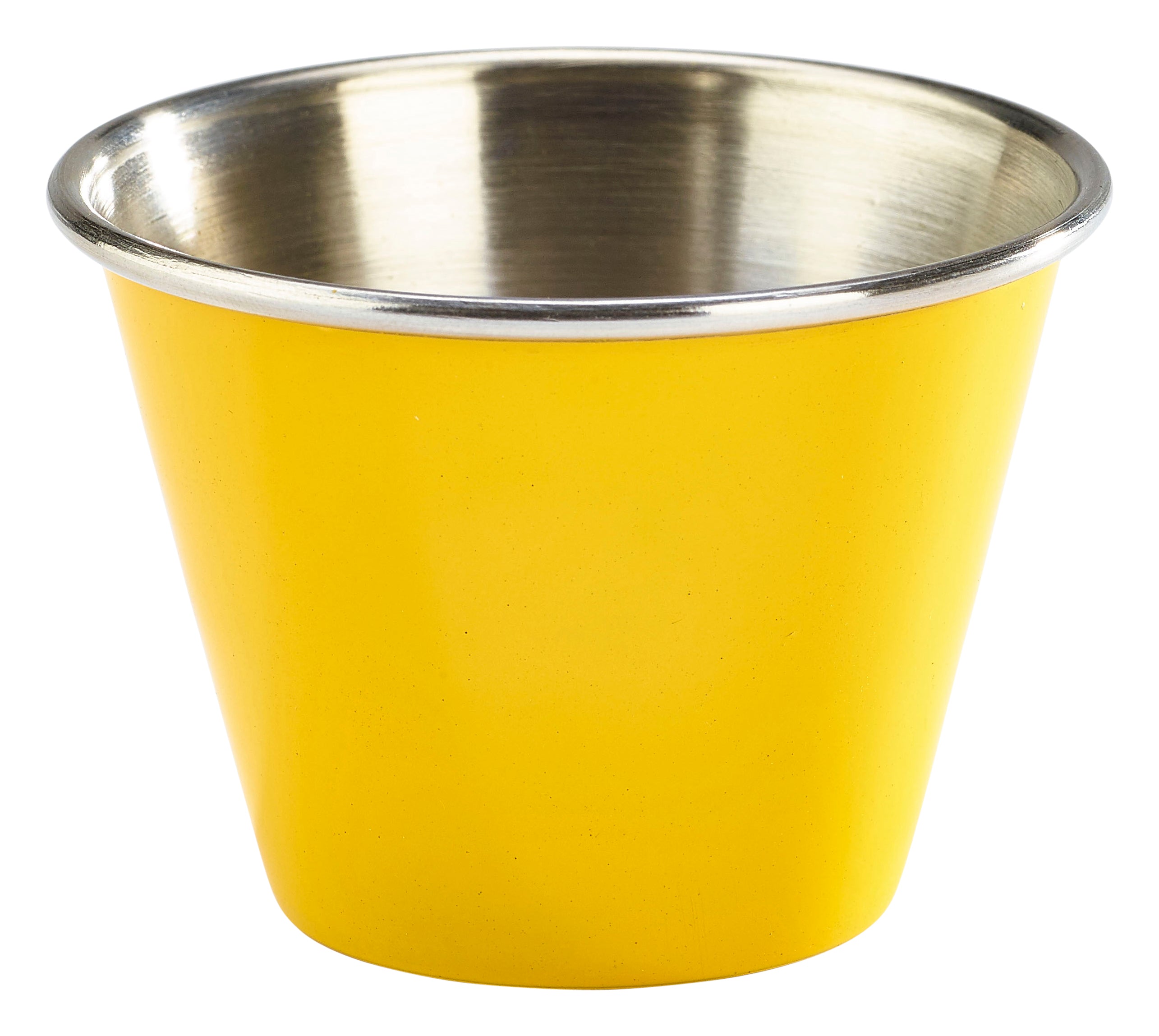 GenWare Yellow Stainless Steel Ramekin 71ml/2.5oz 24 Pack