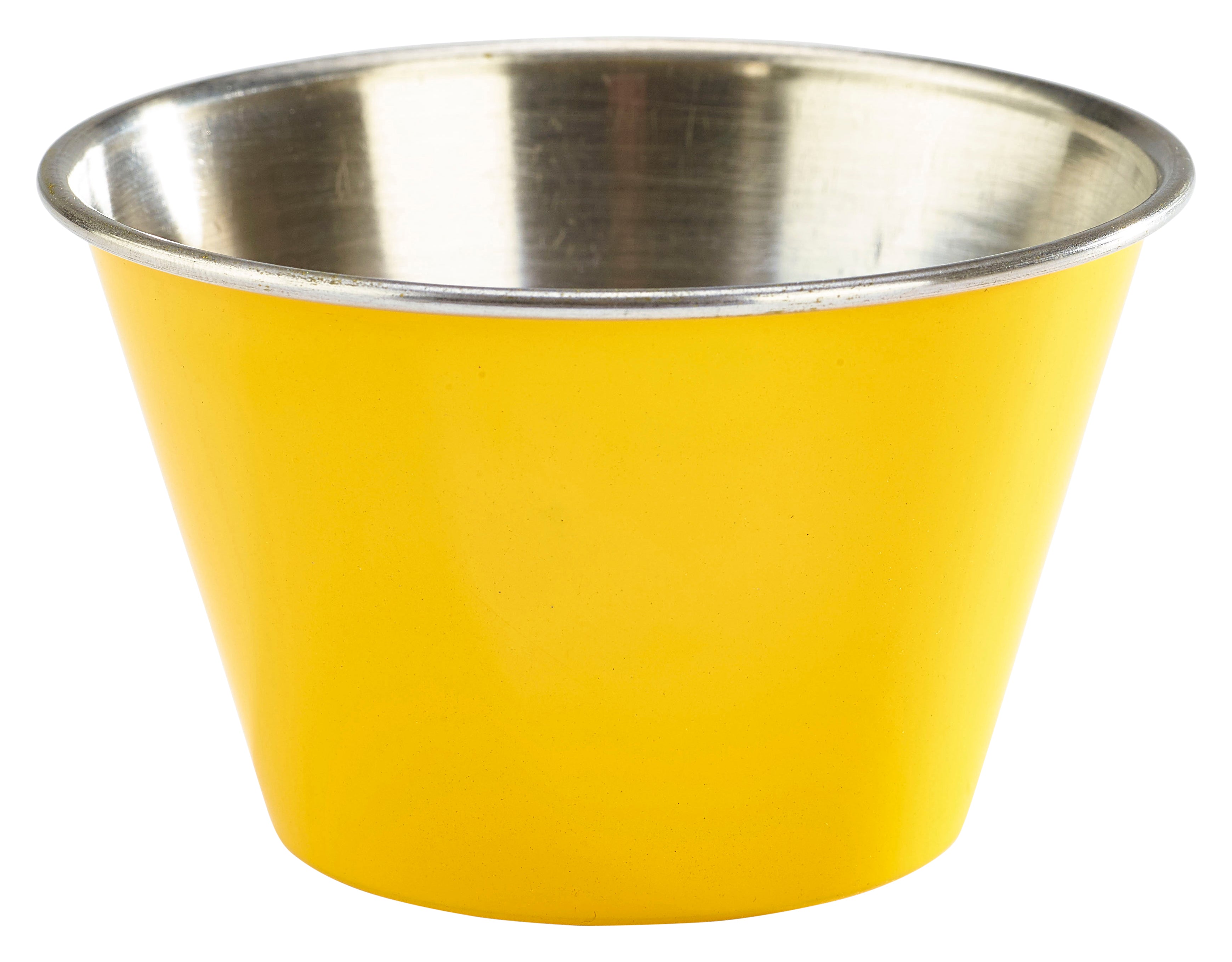 GenWare Yellow Stainless Steel Ramekin 17cl/6oz 24 Pack