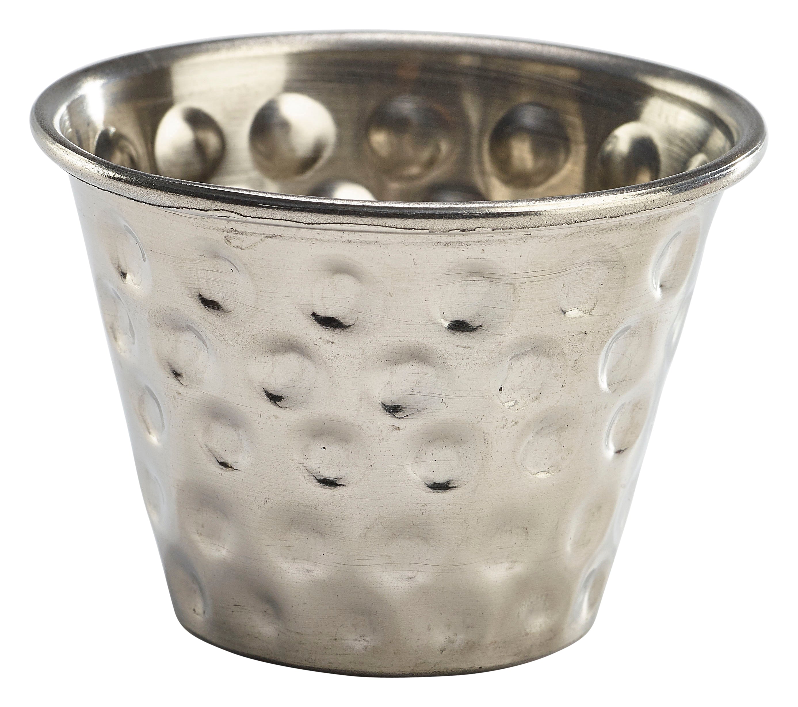 GenWare Stainless Steel Hammered Ramekin 71ml/2.5oz 24 Pack