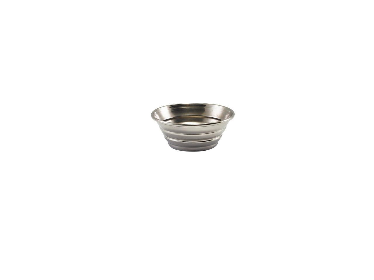 GenWare Stainless Steel Ribbed Ramekin 43ml/1.5oz 24 Pack