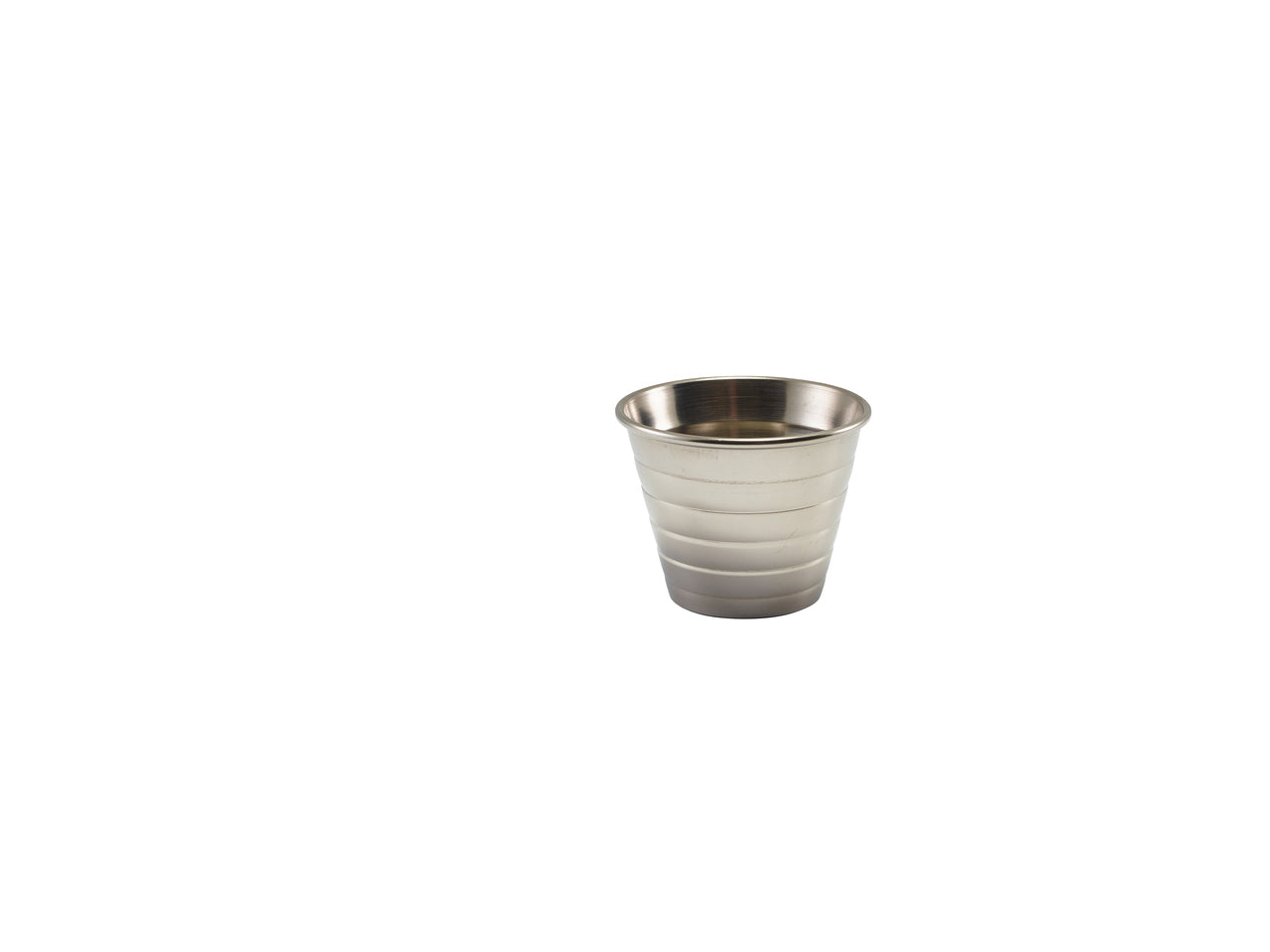 GenWare Stainless Steel Ribbed Ramekin 71ml/2.5oz 24 Pack