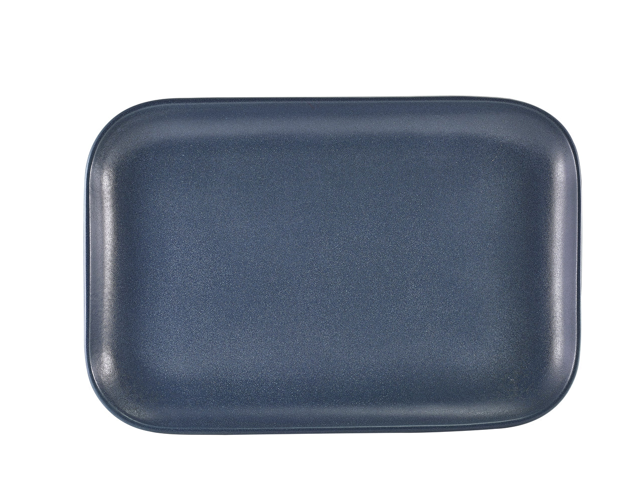 Terra Stoneware Antigo Denim Rectangular Plate 34.5 x 23.5cm 6 Pack