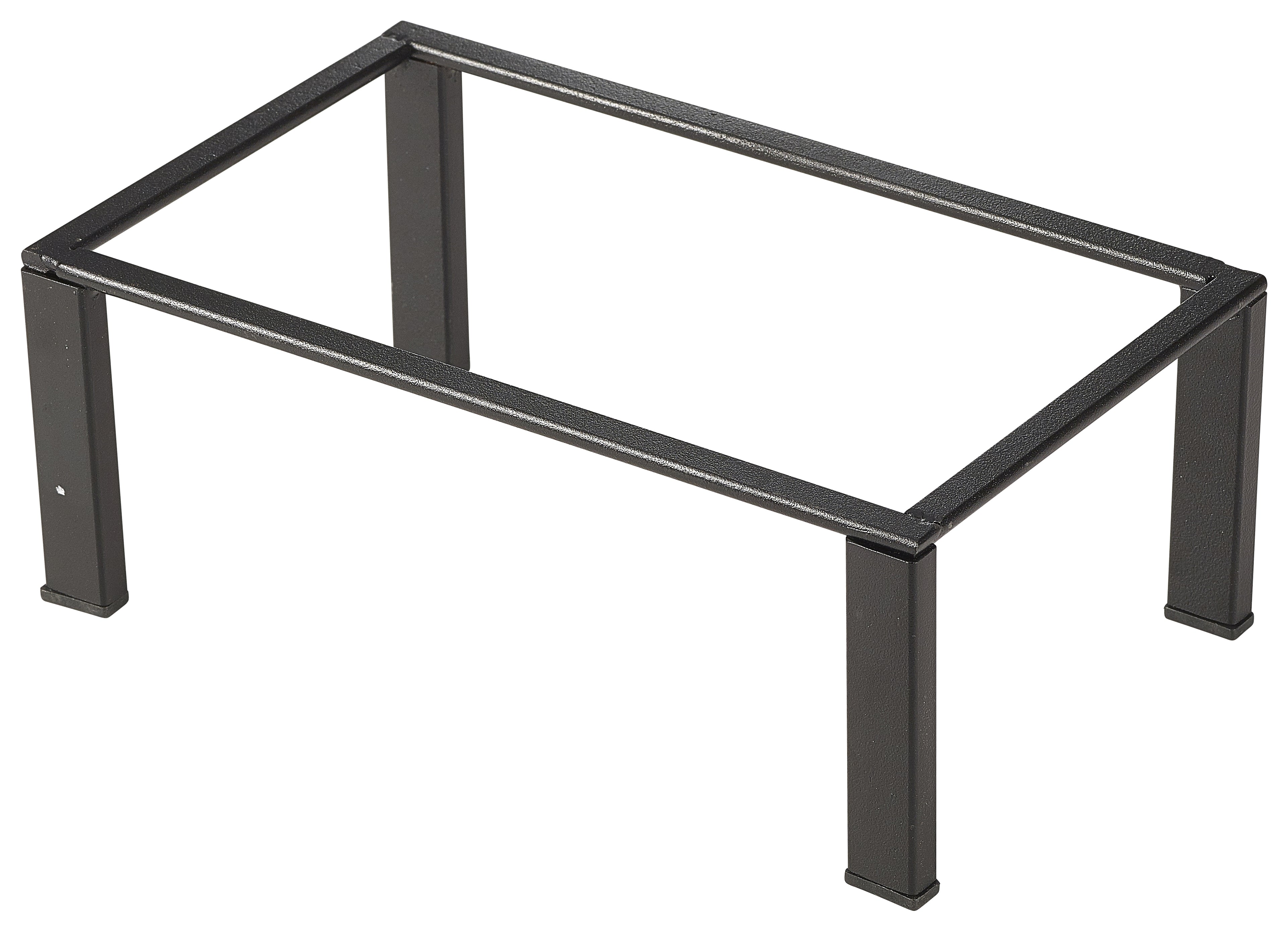 Black GN Buffet Riser GN 1/4 10cm (H)