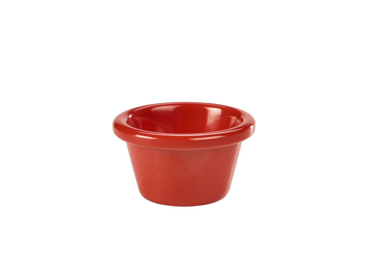 Ramekin 2oz Smooth Red 24 Pack