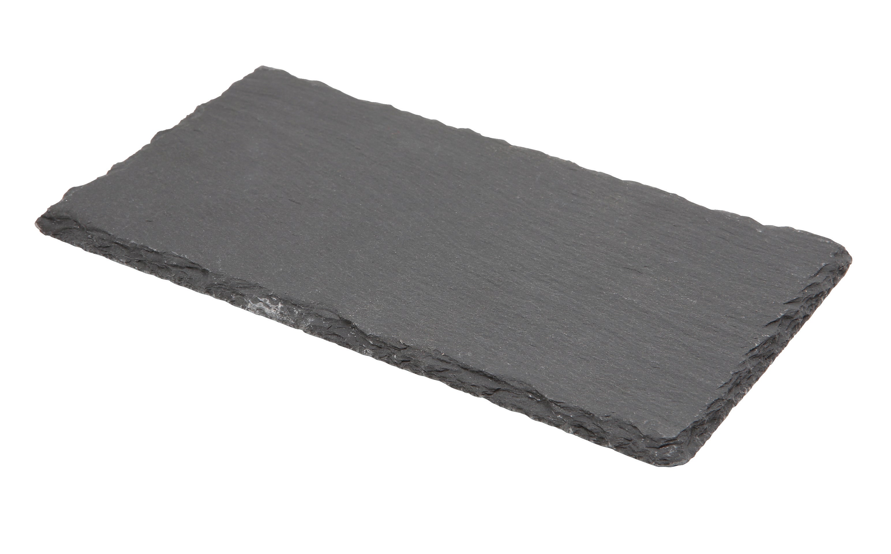 Genware Natural Edge Slate Platter 20 X 11cm 12 Pack