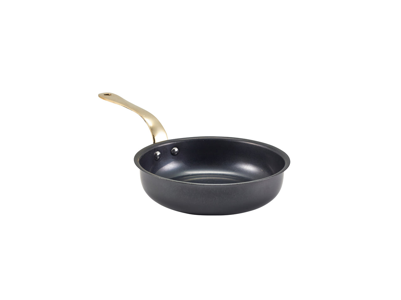 GenWare Black Vintage Steel Mini Fry Pan 15.5 x 4cm 6 Pack