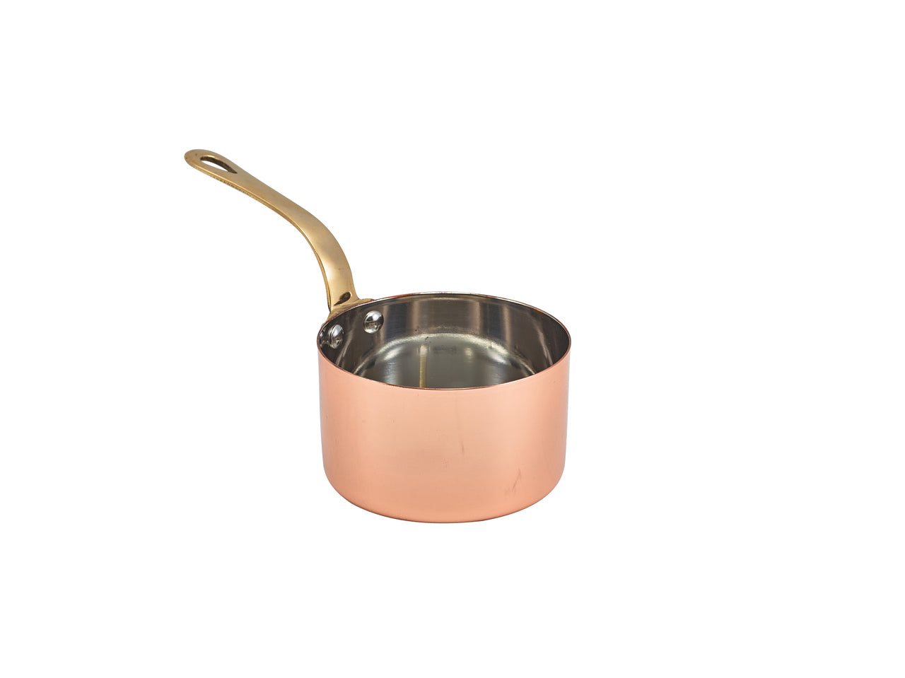 GenWare Mini Copper Sauce Pan 9 x 5.25cm 6 Pack