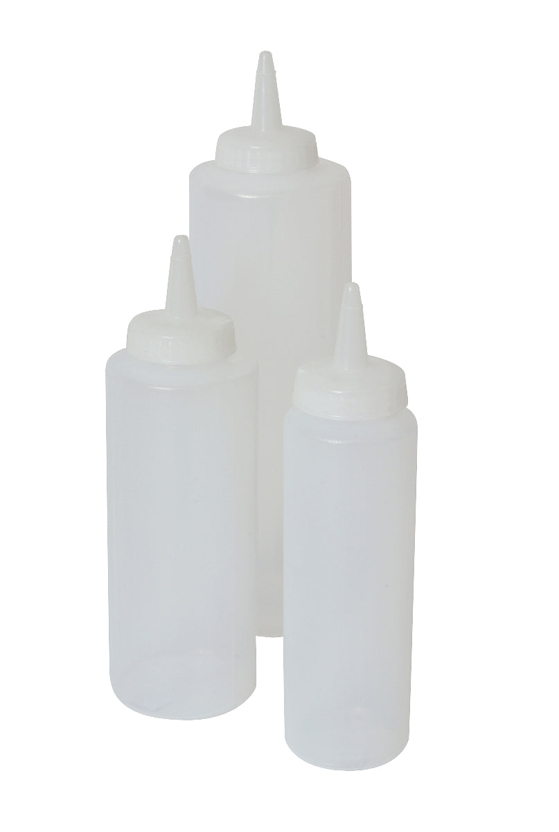 Genware Squeeze Bottle Clear 24oz/71cl 6 Pack