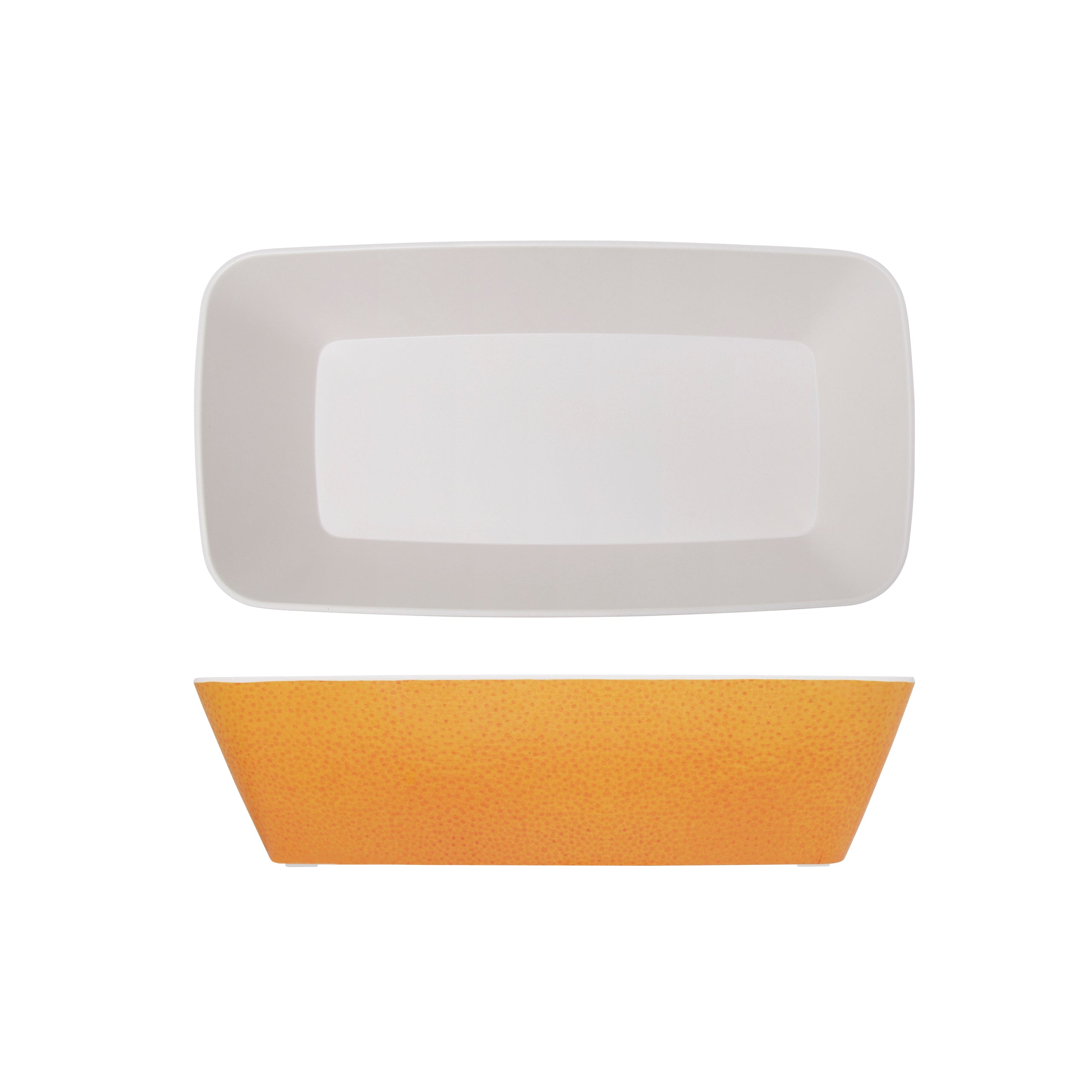 Orange Seville Melamine GN1/3 Deep Dish 32.5 x 17.6 x 8cm