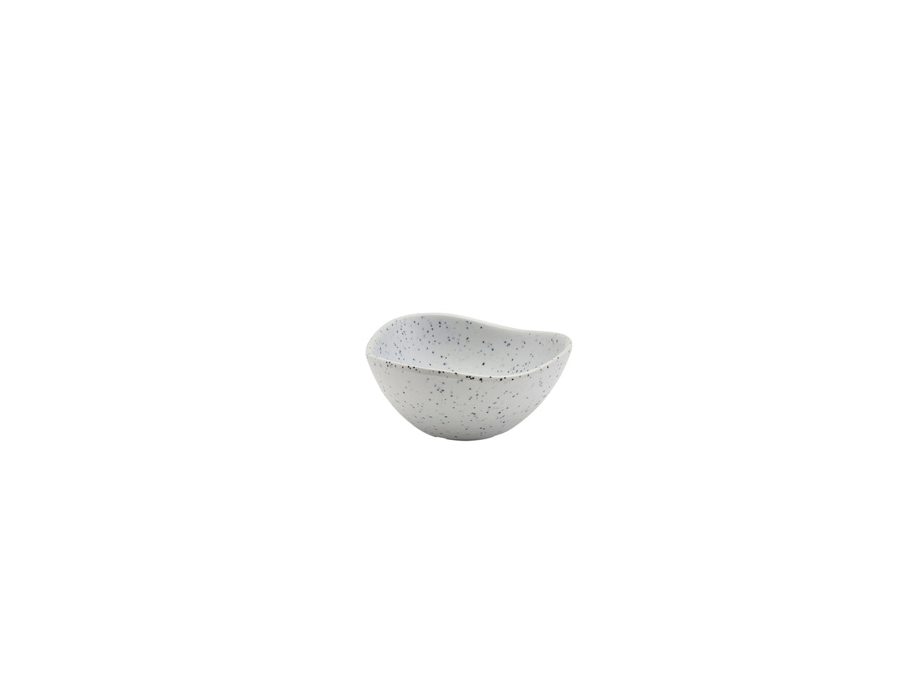 White Granite Melamine Triangular Ramekin 2.5oz 24 Pack