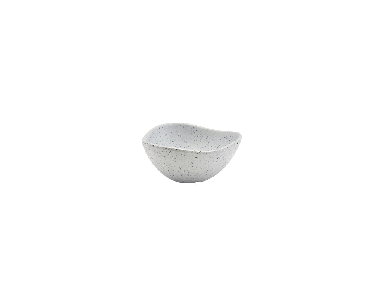 White Granite Melamine Triangular Ramekin 3.5oz 24 Pack