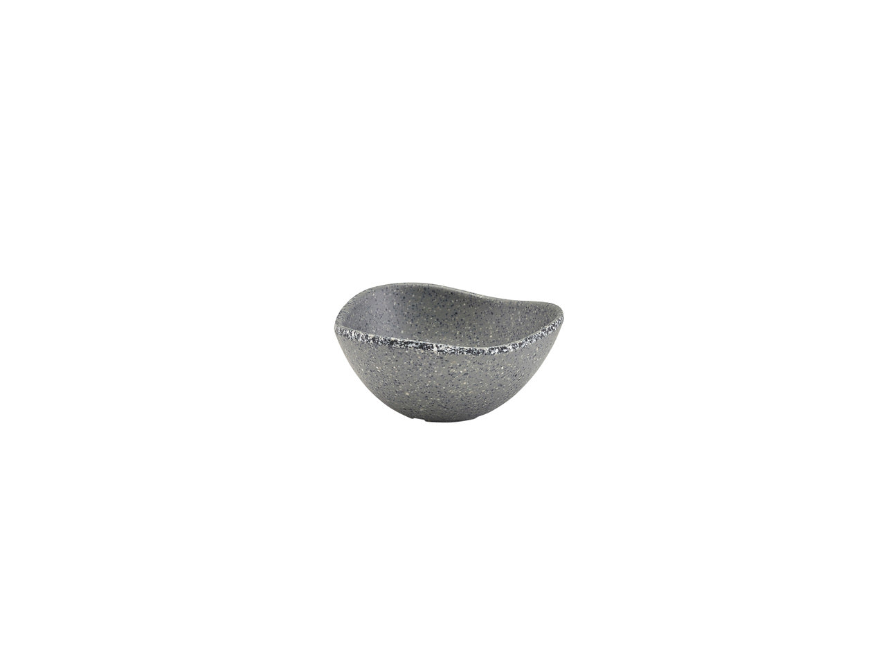 Grey Granite Melamine Triangular Ramekin 3.5oz 24 Pack