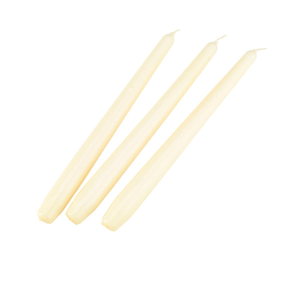 Tapered Candle 10â€ Ivory (Pack 50)