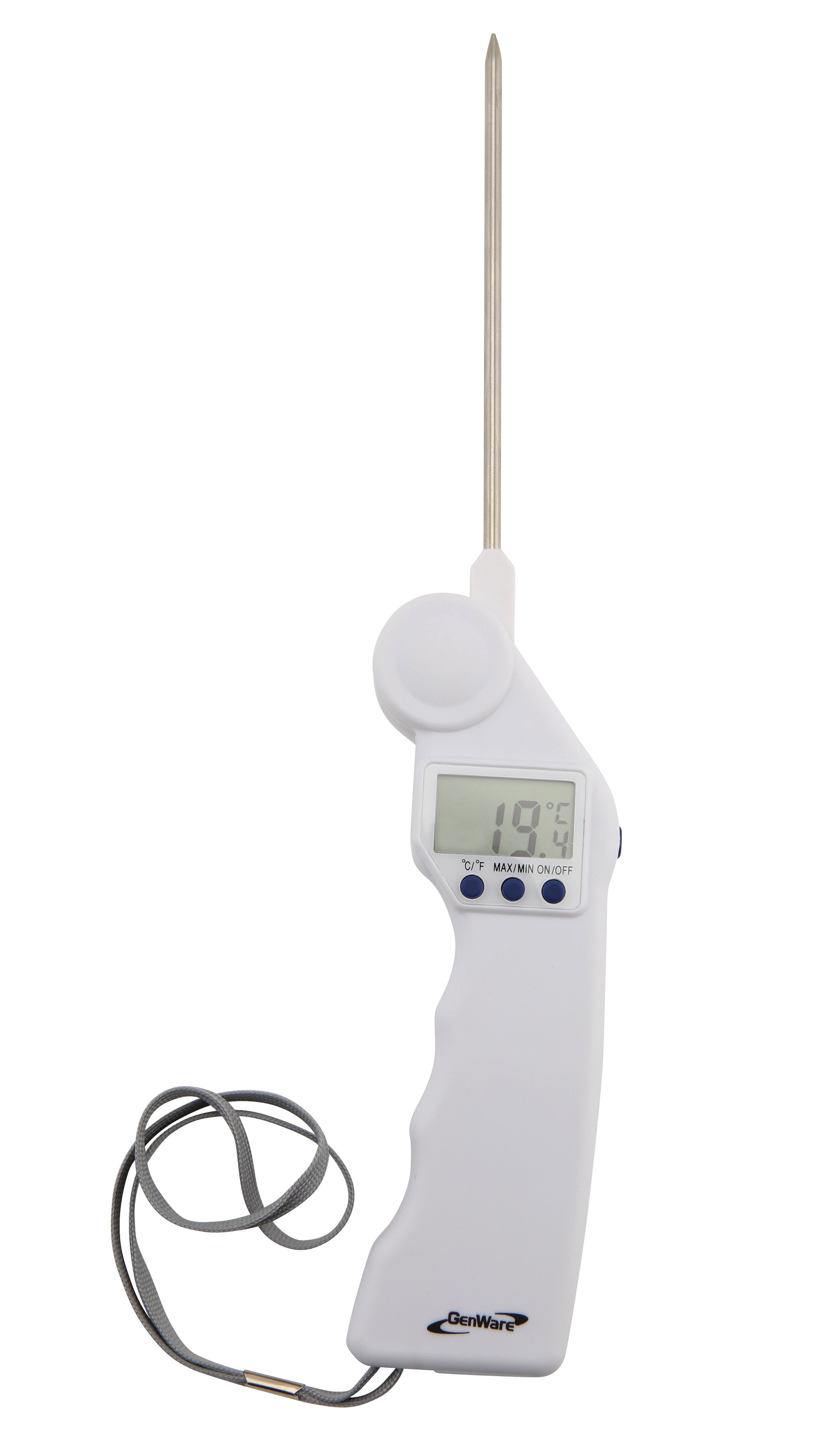 Genware Folding Probe Pocket Thermometer